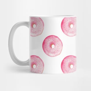 Pink Donut Pattern Mug